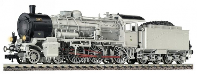 Steam locomotive BR 38.10-40 as Prussian P8 in gray photographic livery<br /><a href='images/pictures/Fleischmann/416801.jpg' target='_blank'>Full size image</a>